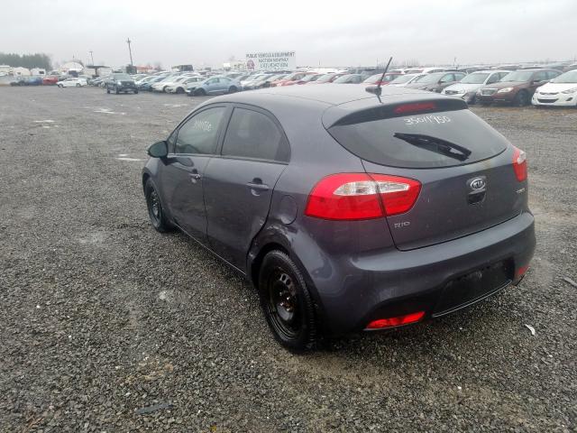 KNADN5A33D6775417 - 2013 KIA RIO EX  photo 3