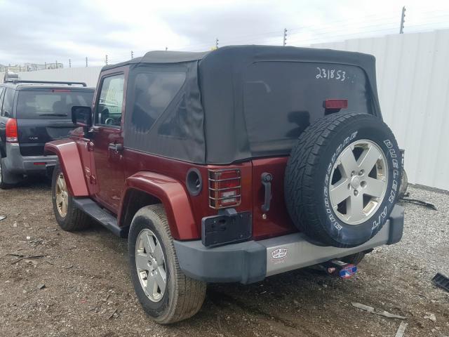 1J4FA54118L512779 - 2008 JEEP WRANGLER SAHARA  photo 3