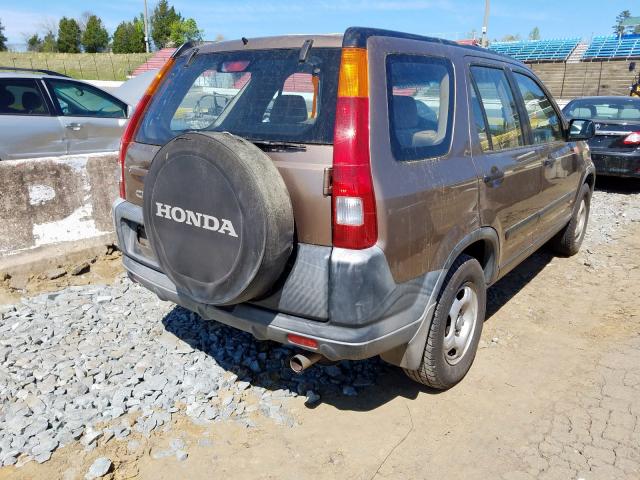 JHLRD68452C011442 - 2002 HONDA CR-V LX  photo 4