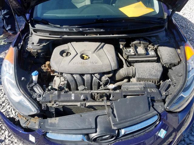 5NPDH4AEXDH340566 - 2013 HYUNDAI ELANTRA GLS  photo 7