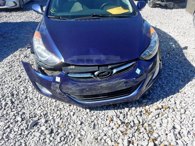 5NPDH4AEXDH340566 - 2013 HYUNDAI ELANTRA GLS  photo 9