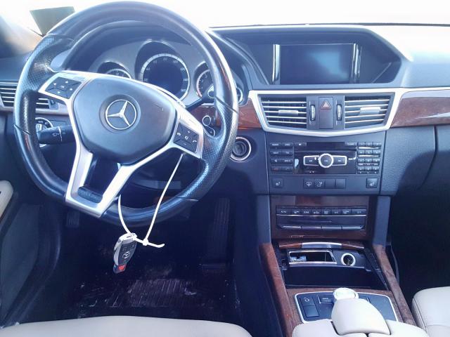 WDDHF8JB9DA683225 - 2013 MERCEDES-BENZ E 350 4MATIC  photo 9