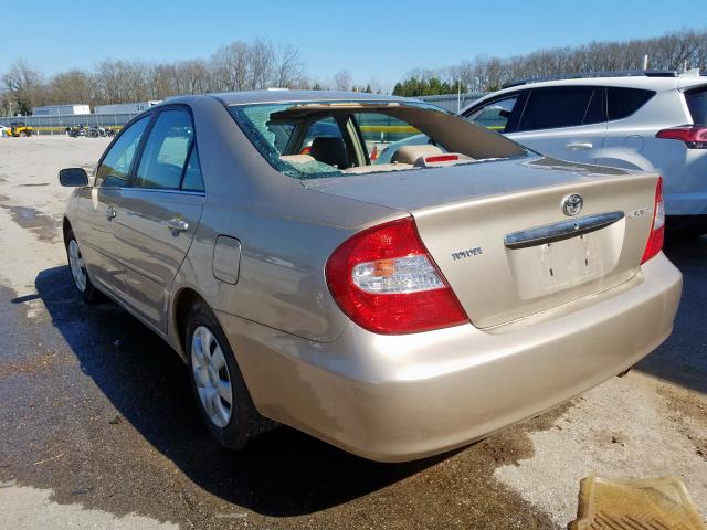 4T1BE32K73U246370 - 2003 TOYOTA CAMRY LE  photo 3