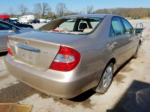 4T1BE32K73U246370 - 2003 TOYOTA CAMRY LE  photo 4