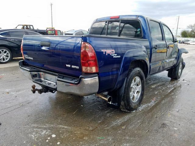 5TELU42NX7Z454204 - 2007 TOYOTA TACOMA DOUBLE CAB  照片 4
