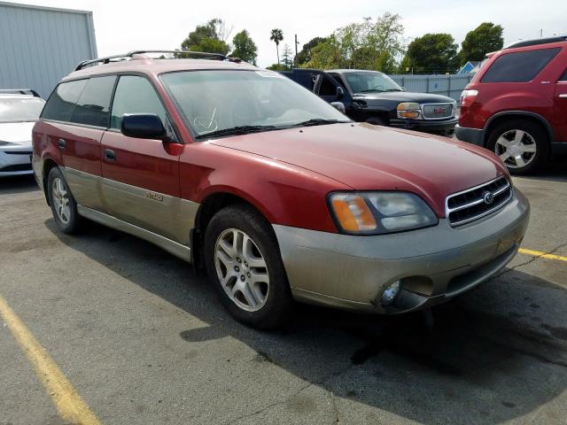 4S3BH665226608870 - 2002 SUBARU LEGACY OUTBACK  photo 1