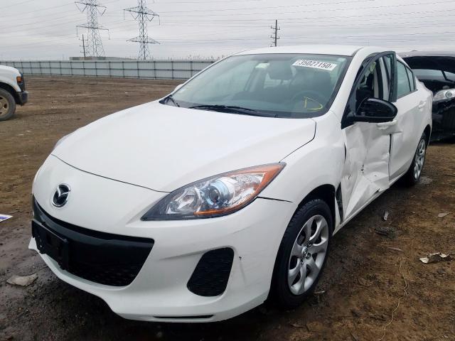 JM1BL1U79D1849301 - 2013 MAZDA 3 I  photo 2