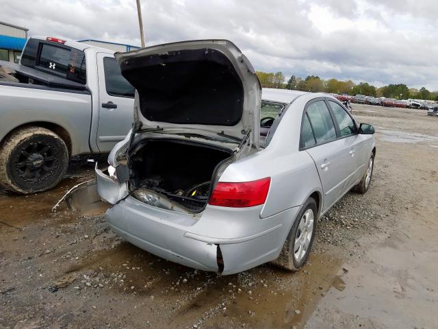 5NPET4AC8AH608365 - 2010 HYUNDAI SONATA GLS  photo 4