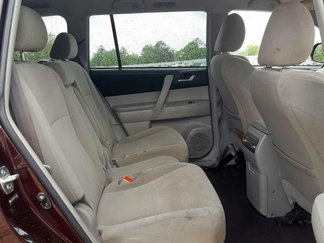 5TDZK3EH5DS142803 - 2013 TOYOTA HIGHLANDER BASE  фото 6