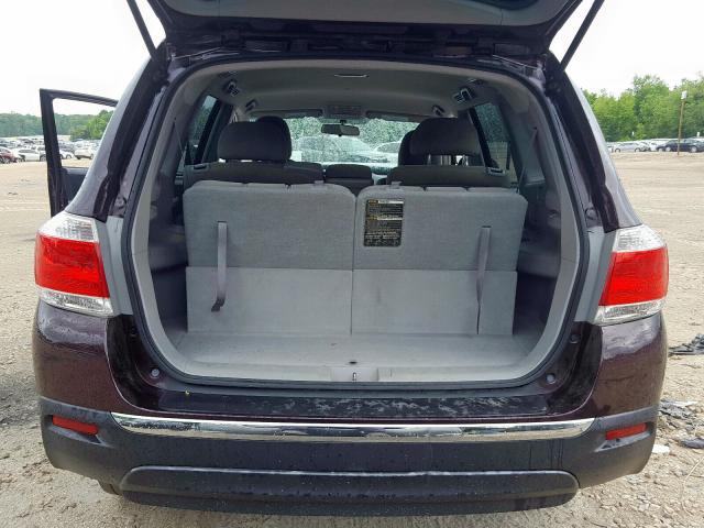 5TDZK3EH5DS142803 - 2013 TOYOTA HIGHLANDER BASE  фото 9