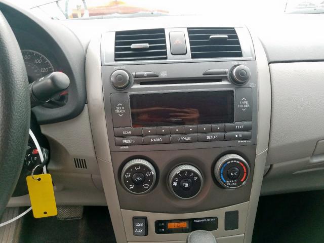 2T1BU4EE4BC726011 - 2011 TOYOTA COROLLA BASE  صورة 9