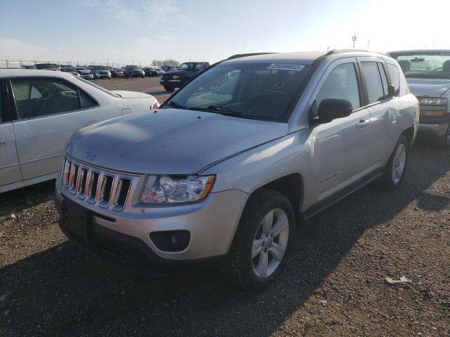 1J4NT1FA9BD168731 - 2011 JEEP COMPASS SPORT SILVER photo 2