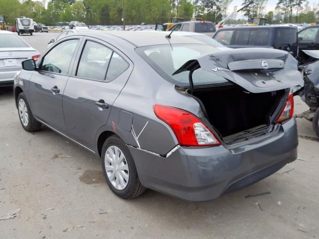 3N1CN7AP5HL865714 - 2017 NISSAN VERSA S  photo 3