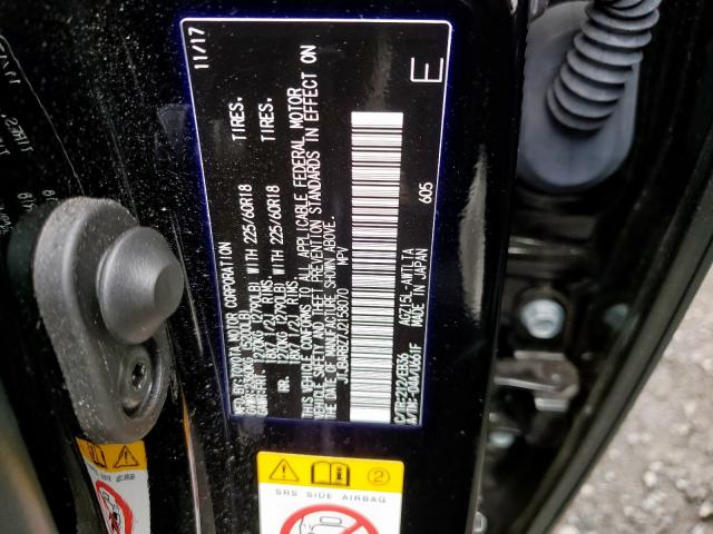 JTJBARBZ7J2158070 - 2018 LEXUS NX 300 BASE  ფოტო 10