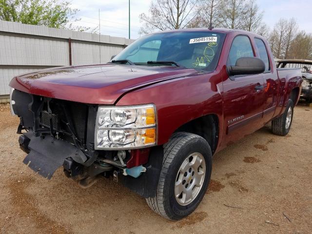 1GCRCSE06DZ260259 - 2013 CHEVROLET SILVERADO C1500 LT  photo 2