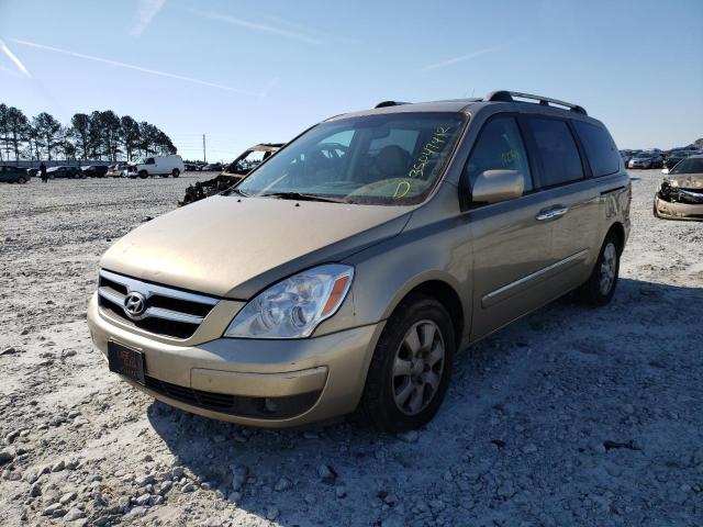 KNDMC233276023555 - 2007 HYUNDAI ENTOURAGE GLS GOLD photo 2