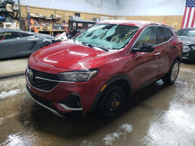 KL4MMCSL5LB087847 - 2020 BUICK ENCORE GX PREFERRED BURGUNDY photo 2