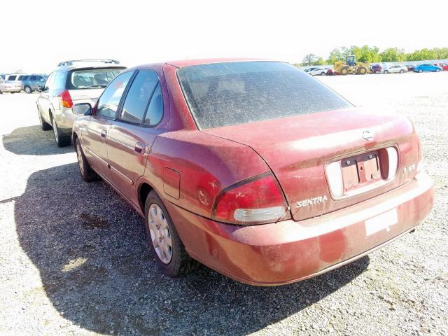 3N1CB51A52L553344 - 2002 NISSAN SENTRA GXE  photo 3