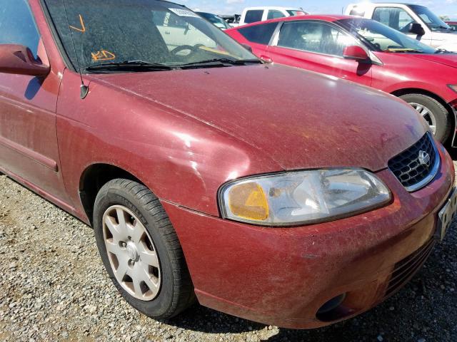 3N1CB51A52L553344 - 2002 NISSAN SENTRA GXE  photo 9