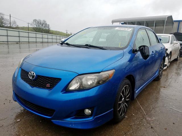 1NXBU4EE0AZ268268 - 2010 TOYOTA COROLLA BASE  photo 2