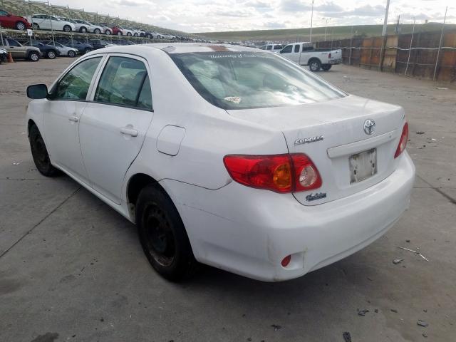 JTDBL40E79J036844 - 2009 TOYOTA COROLLA BASE  photo 3