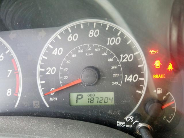 JTDBL40E79J036844 - 2009 TOYOTA COROLLA BASE  photo 8
