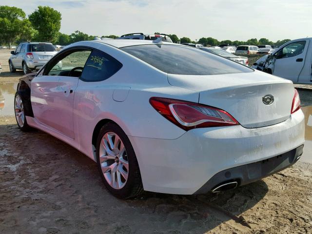 KMHHT6KD0DU090242 - 2013 HYUNDAI GENESIS COUPE 2.0T  photo 3