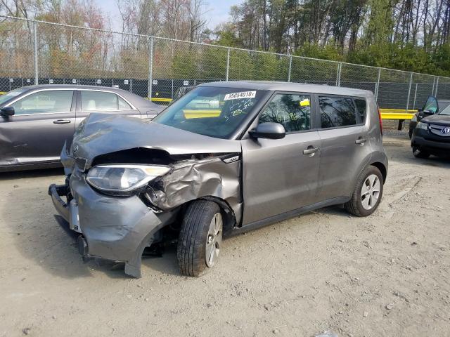 KNDJN2A23G7363279 - 2016 KIA SOUL  photo 2