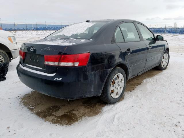 5NPET46C98H327890 - 2008 HYUNDAI SONATA GLS  photo 4