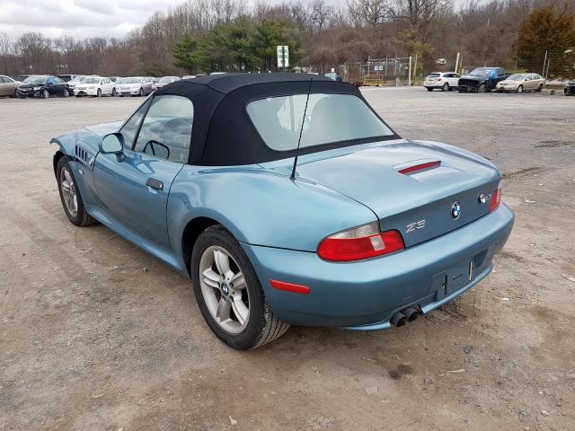 WBACH9343YLF90861 - 2000 BMW Z3 2.3  photo 3