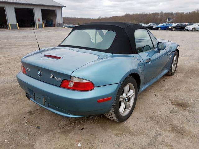 WBACH9343YLF90861 - 2000 BMW Z3 2.3  photo 4