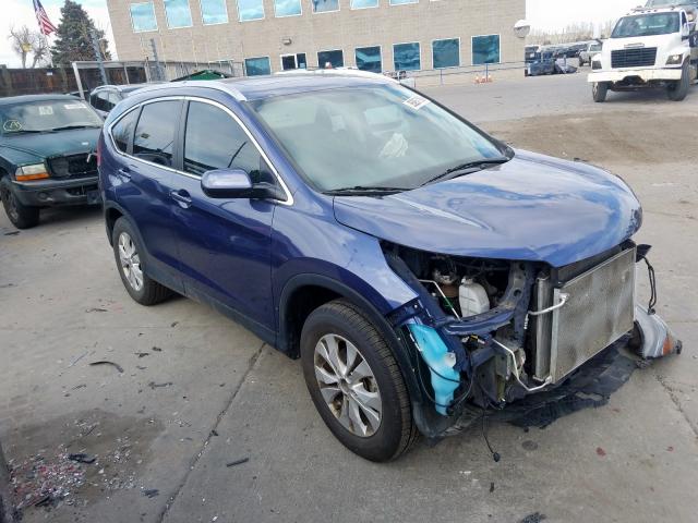 2HKRM4H74EH708346 - 2014 HONDA CR-V EXL  photo 1