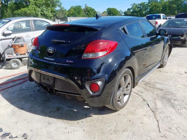 KMHTC6AE2DU175281 - 2013 HYUNDAI VELOSTER TURBO  photo 4