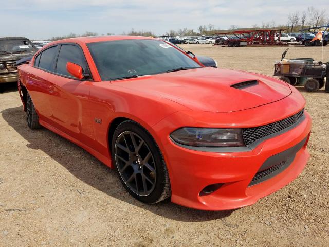 2C3CDXGJ7JH289789 - 2018 DODGE CHARGER R/T 392 ORANGE photo 1