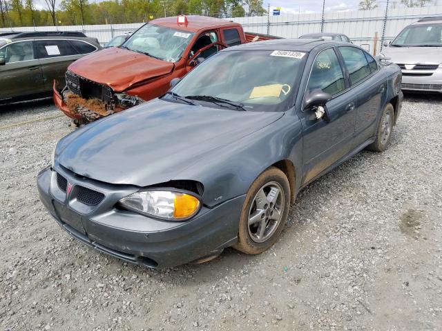 1G2NF52E63M698660 - 2003 PONTIAC GRAND AM SE1  photo 2