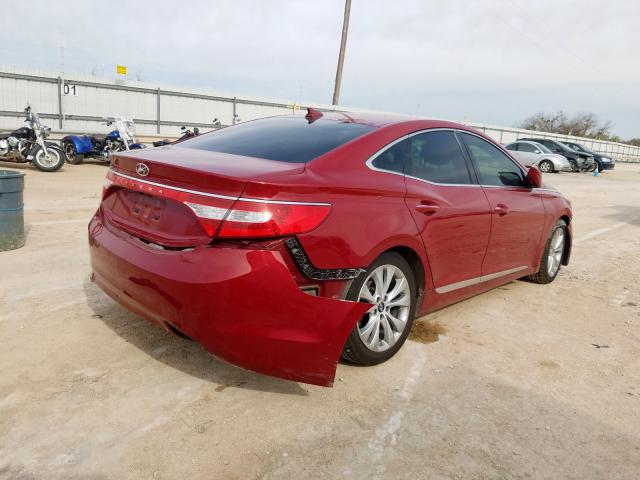 KMHFG4JG6EA348083 - 2014 HYUNDAI AZERA  photo 4