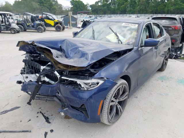 WBA5R1C50KAK10083 - 2019 BMW 330I  photo 2