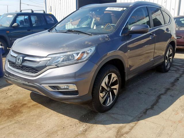 5J6RM4H98FL125464 - 2015 HONDA CR-V TOURING  photo 2