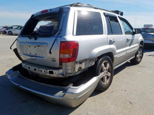 1J8GW68J74C148852 - 2004 JEEP GRAND CHEROKEE OVERLAND  photo 4