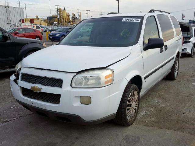 1GBDV13L16D218114 - 2006 CHEVROLET UPLANDER INCOMPLETE  照片 2