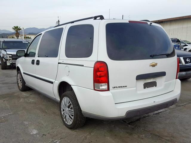 1GBDV13L16D218114 - 2006 CHEVROLET UPLANDER INCOMPLETE  照片 3