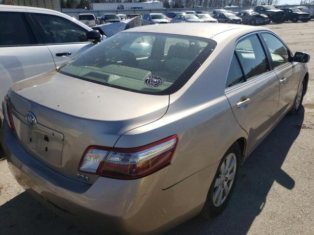 JTNBB46K873003428 - 2007 TOYOTA CAMRY HYBRID TAN photo 4