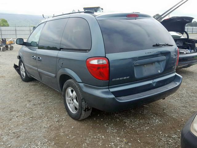 1D4GP45R87B172612 - 2007 DODGE CARAVAN SXT  photo 3