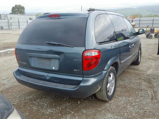 1D4GP45R87B172612 - 2007 DODGE CARAVAN SXT  photo 4