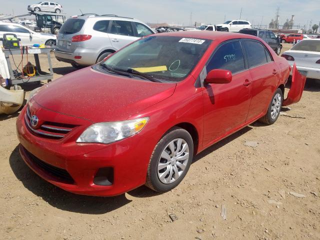 JTDBU4EE6DJ115663 - 2013 TOYOTA COROLLA BASE  photo 2