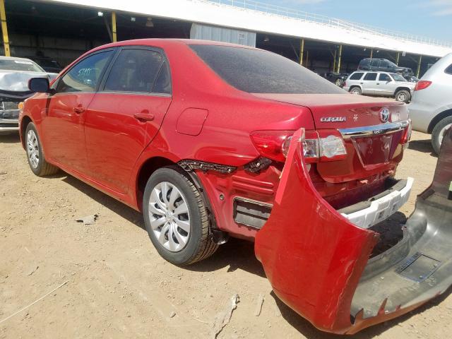 JTDBU4EE6DJ115663 - 2013 TOYOTA COROLLA BASE  照片 3