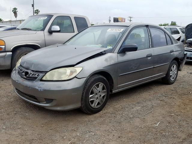 2HGES16305H632878 - 2005 HONDA CIVIC DX VP  photo 2