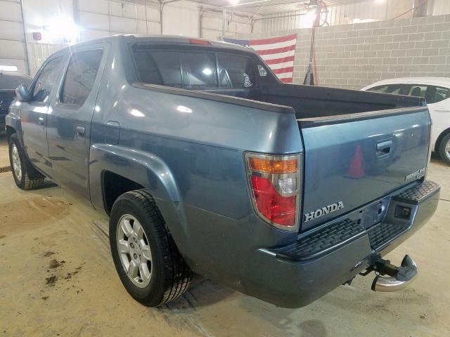 2HJYK16556H533791 - 2006 HONDA RIDGELINE RTL  photo 3