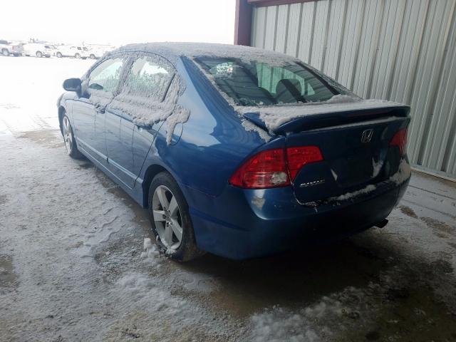 1HGFA16857L065026 - 2007 HONDA CIVIC EX  photo 3