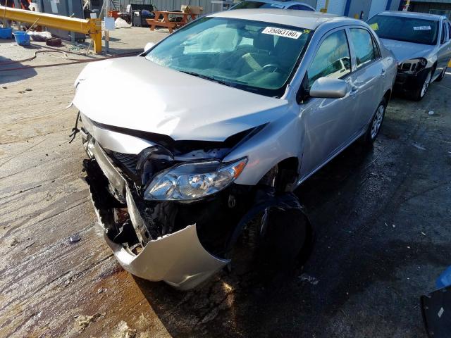 2T1BU40E69C111820 - 2009 TOYOTA COROLLA BASE  photo 2